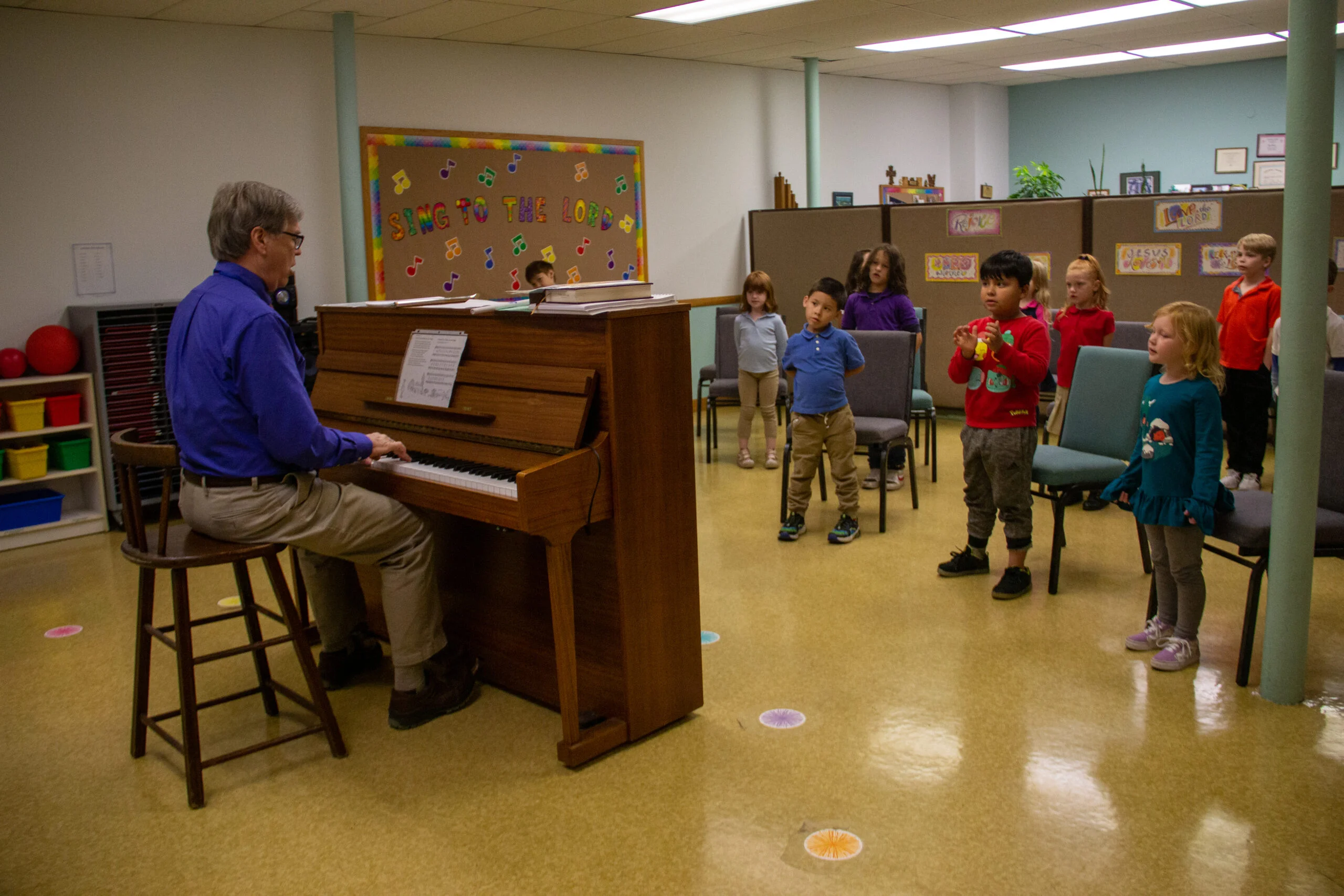 K-1 Choir at St. John Elgin
